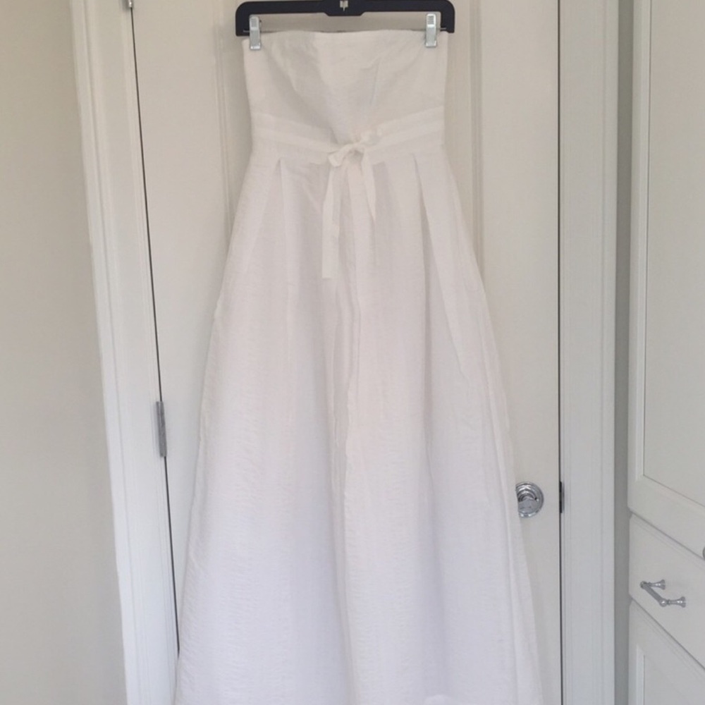 Embossed Beach Wedding Dress